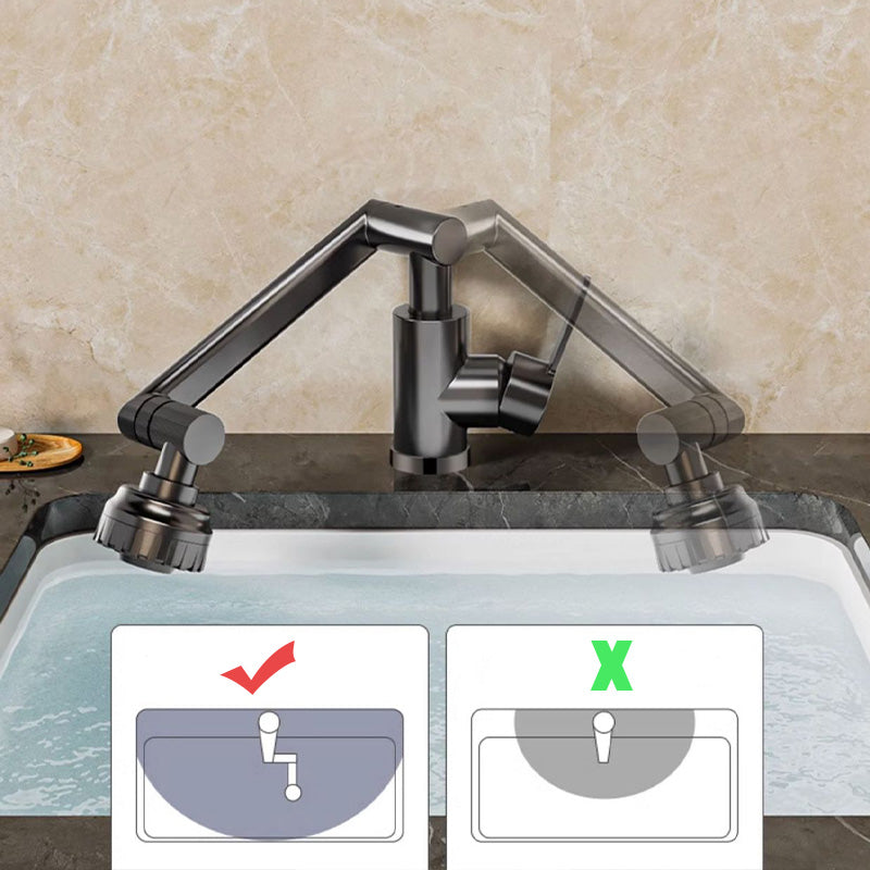 Dual-Purpose Universal Faucet For Hot And Cold Water Use