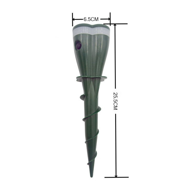 Solar Powered Mole Repellent Waterproof Outdoor Garden Pest Control