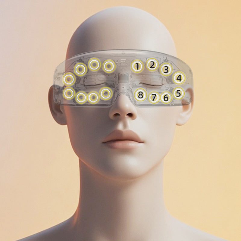 Eye Massager With Heat And Cooling For Relaxation And Comfort