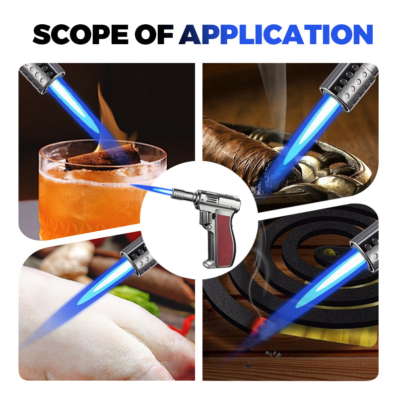 Portable Torch Lighter Windproof Refillable Multi Use Compact Design