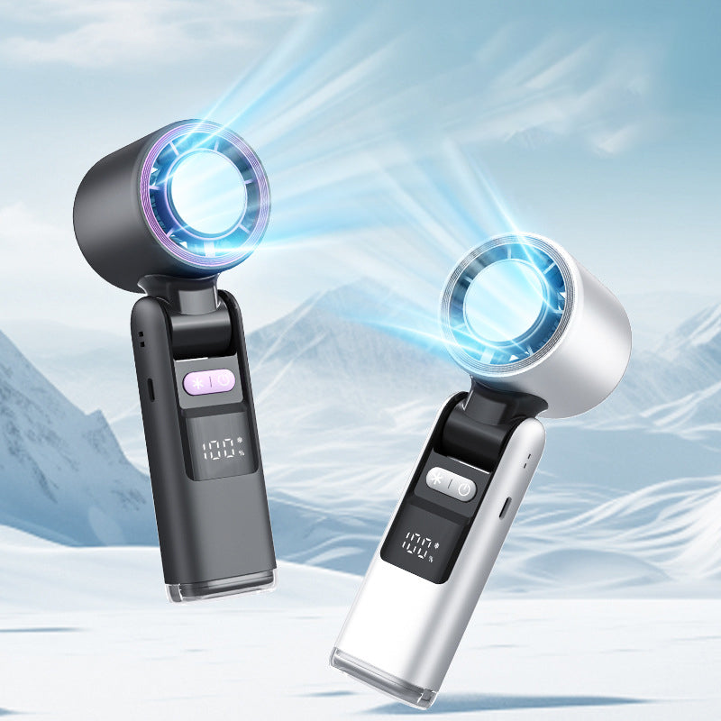 Mini Ice Cooling Fan Portable Personal Handheld Fan