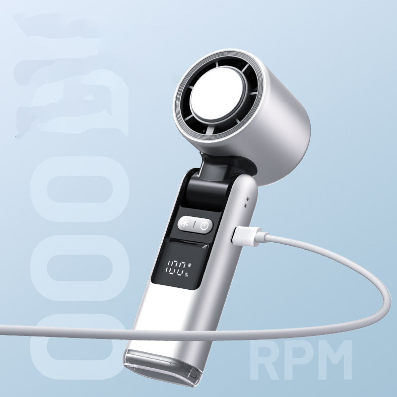 Mini Ice Cooling Fan Portable Personal Handheld Fan
