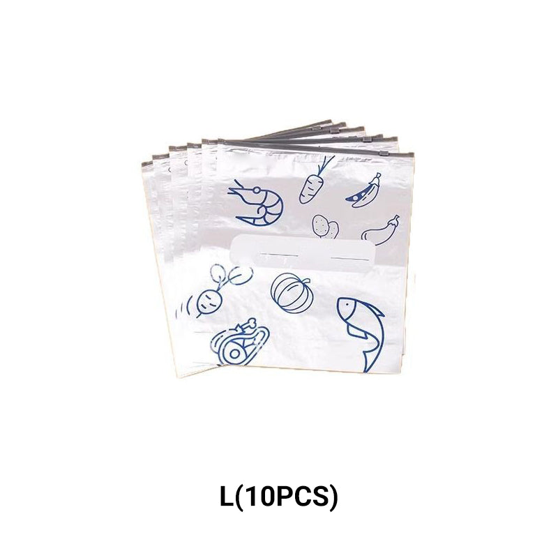 Reusable Aluminum Foil Storage Bags Sealable Food Storage Pouches