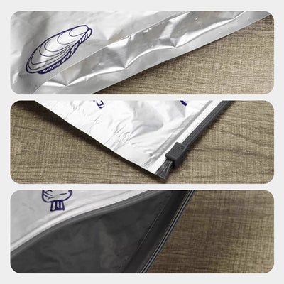 Reusable Aluminum Foil Storage Bags Sealable Food Storage Pouches