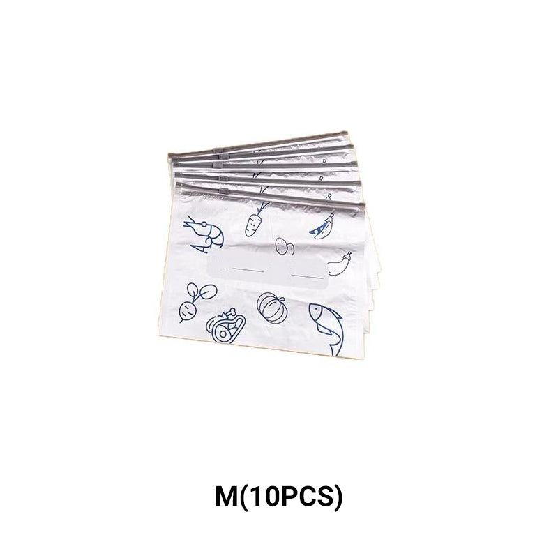 Reusable Aluminum Foil Storage Bags Sealable Food Storage Pouches
