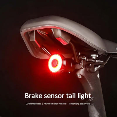 Smart Brake Riding Light For Outdoor Cycling Safety