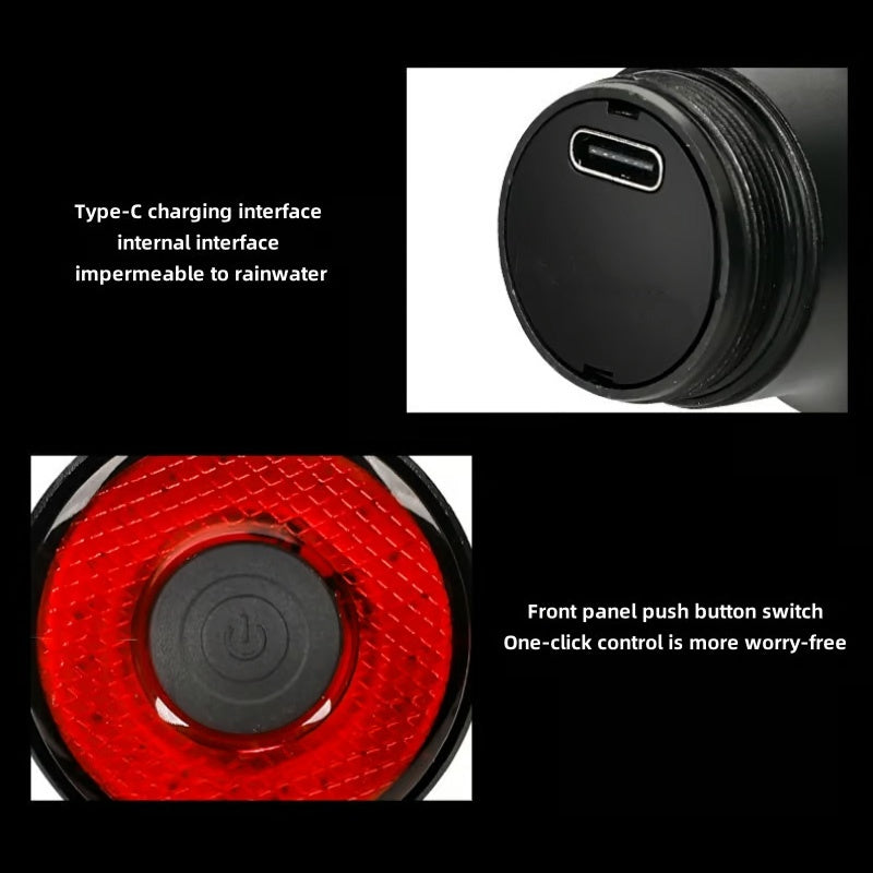 Smart Brake Riding Light For Outdoor Cycling Safety