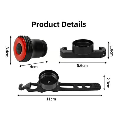 Smart Brake Riding Light For Outdoor Cycling Safety