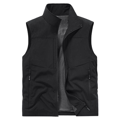 Men's Quick-Dry Vest With Pockets Comfortable Lightweight Sleeveless Top