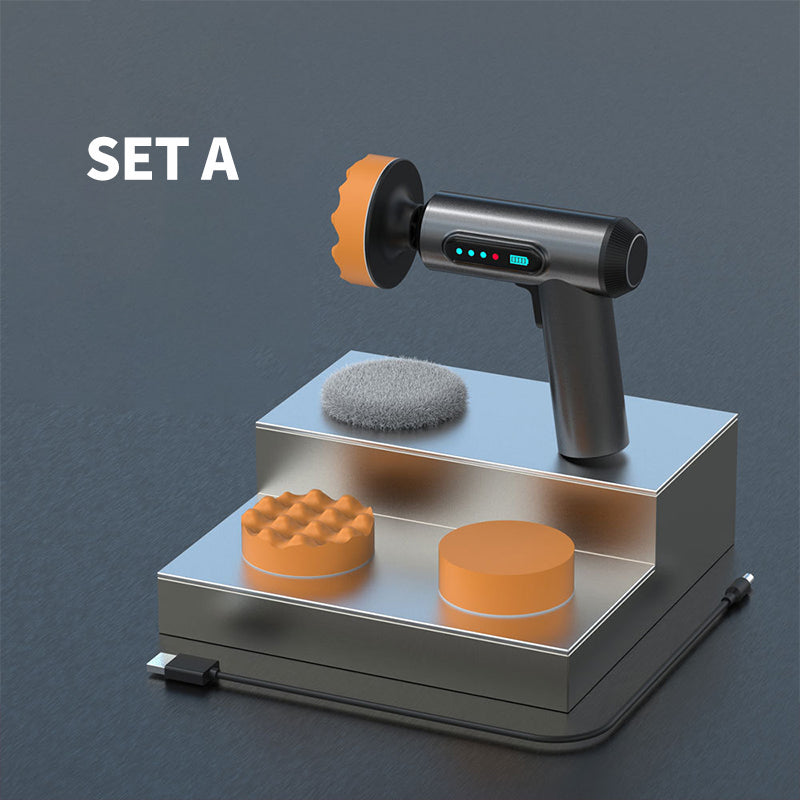 Cordless Car Buffer Polisher Set Powerful Portable Car Polishing Tool