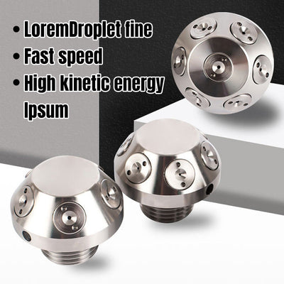 Stainless Steel Fire Fighting Nozzle High Pressure Durable Design