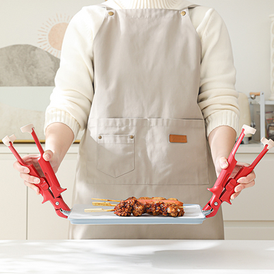 Multi-Purpose Anti-Scald Bowl Holder Clip For Kitchen Safety