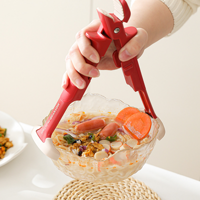 Multi-Purpose Anti-Scald Bowl Holder Clip For Kitchen Safety