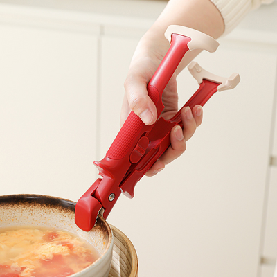 Multi-Purpose Anti-Scald Bowl Holder Clip For Kitchen Safety
