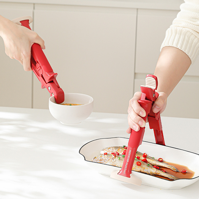 Anti-Scald Bowl Holder Clip For Safe Heat Protection And Handling