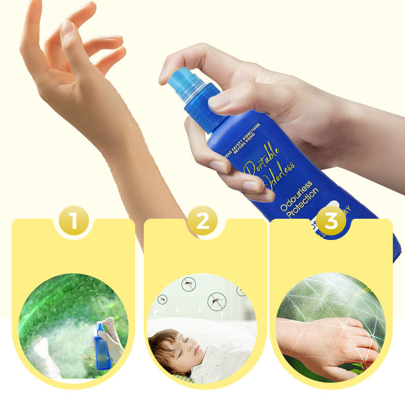 Portable Odorless Mosquito Repellent Spray For Outdoor Protection