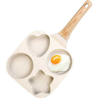 Multifunctional 4 Hole Omelette Pan For Easy Cooking