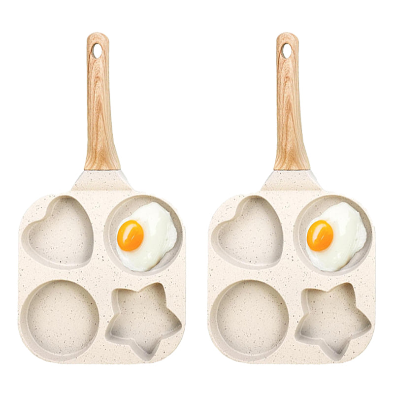 Multifunctional 4 Hole Omelette Pan For Easy Cooking