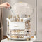 Light Luxury Dustproof Cosmetics Storage Box Organizer Elegant Design