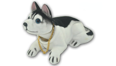 Dog Dashboard Ornament Shaking Head Charming Lucky Car Decoration