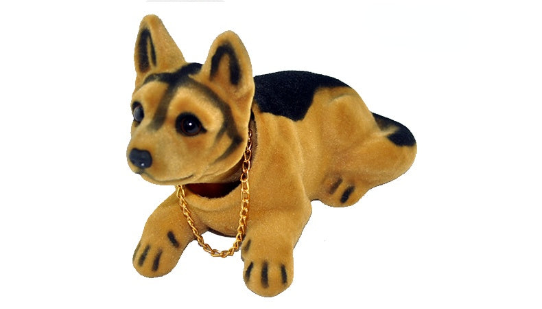 Dog Dashboard Ornament Shaking Head Charming Lucky Car Decoration