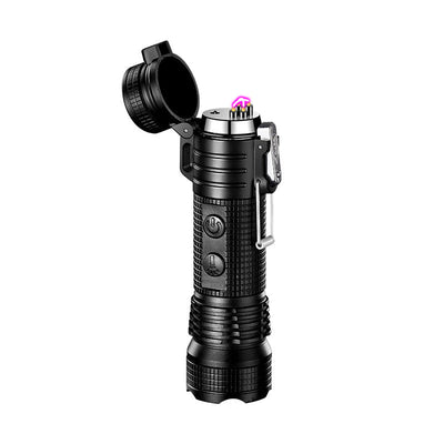 4 In 1 Outdoor LED Flashlight Multifunctional Camping Torch Light