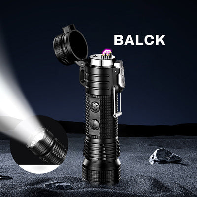 4 In 1 Outdoor LED Flashlight Multifunctional Camping Torch Light