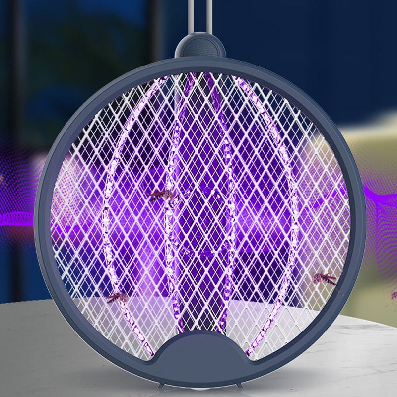 Electric Fly Swatter 2-in-1 Mosquito Zapper Racket For Outdoors