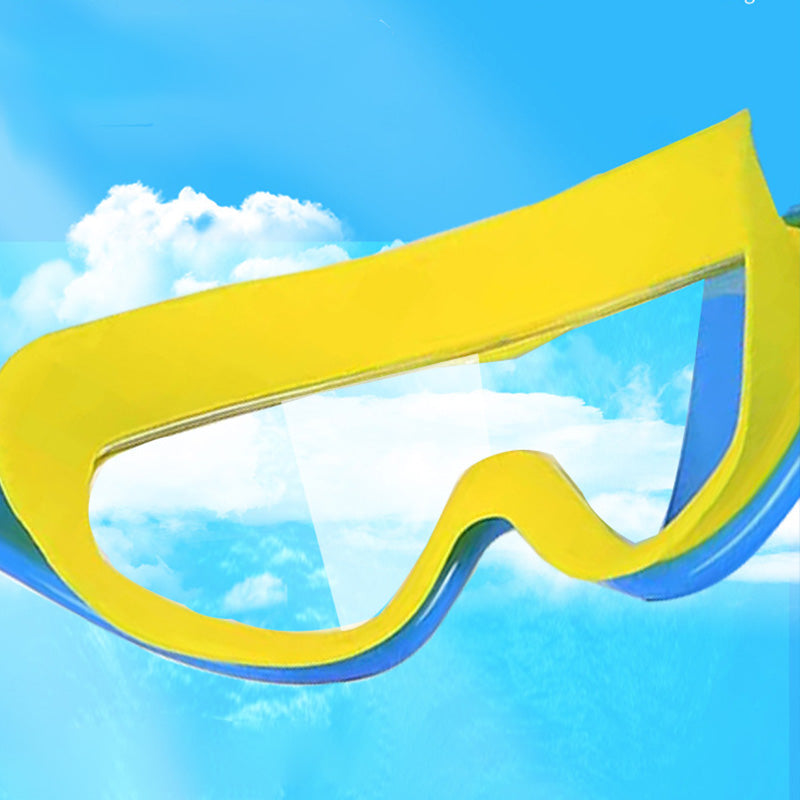 Anti-Fog Swimming Goggles For Kids With Nose Clip And Ear Plugs