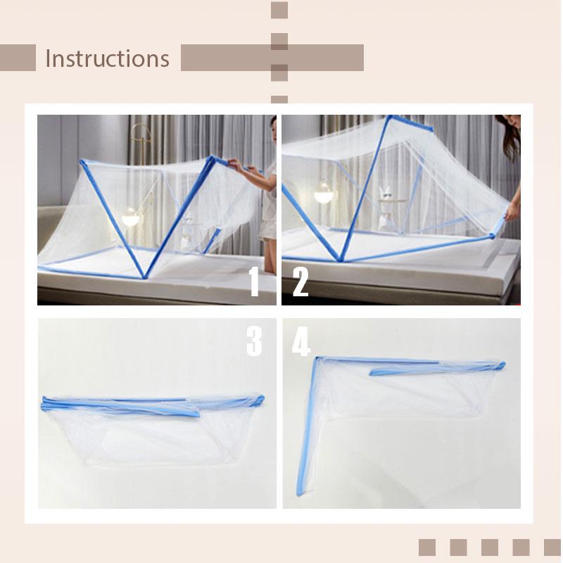 Foldable Mosquito Net Portable Easy Setup Insect Protection Mesh
