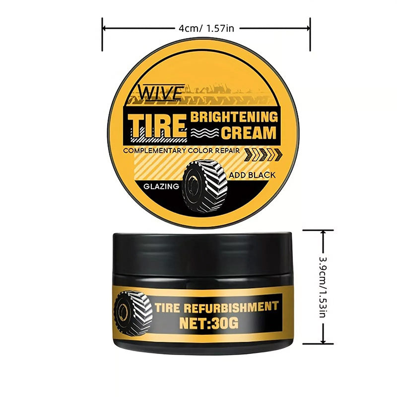 Car Tire Refurbishment Cream Long Lasting Multipurpose Protection
