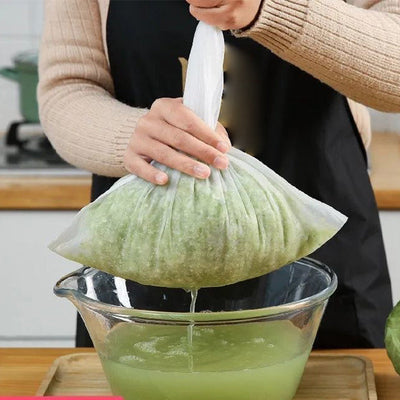Reusable Food Filter Bags With Drawstring Closure For Kitchen