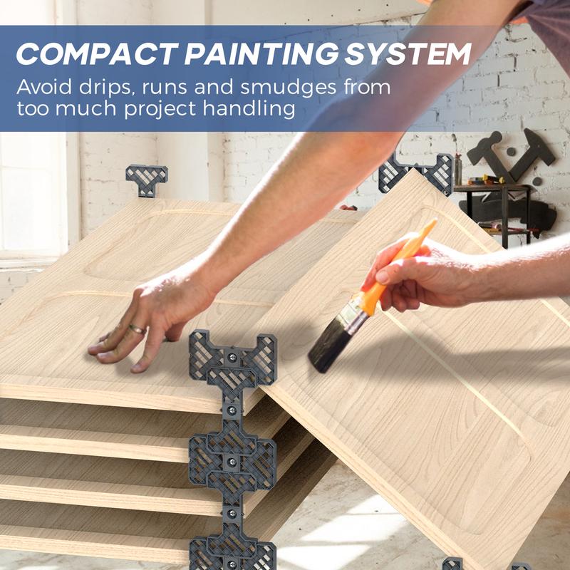 Spray Paint Rack Drying Stand For Cabinet Doors And Panels