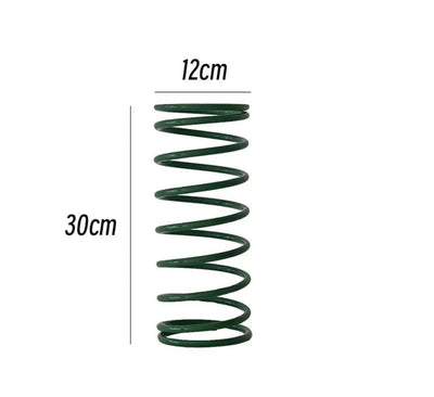 Spring Iron Flower Rack Multicolor Garden Display For Balcony Home