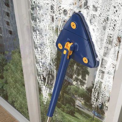 360 Degree Rotatable Mop With Adjustable Handle And Easy Squeeze