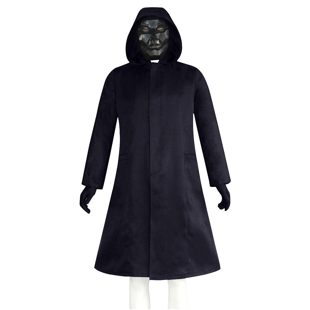 Front Man Costume Game 2 Cosplay Coat Gloves For Adults Kids
