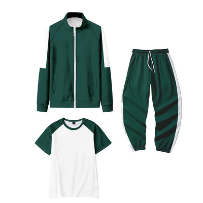 Adult Game 2 Players Tracksuit Set Sweatshirt Pants And T-shirt