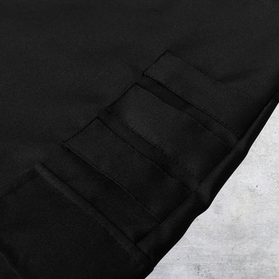 Black Guard Costume Full Jumpsuit And Iconic Mask For Kids Adults