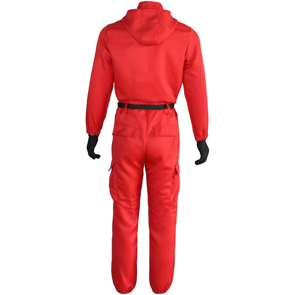 Red Guard Costume Adult Party Carnival Cosplay Outfit Set