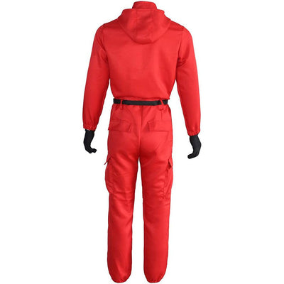 Red Guard Costume Adult Party Carnival Cosplay Outfit Set