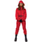 Red Guard Costume Adult Party Carnival Cosplay Outfit Set