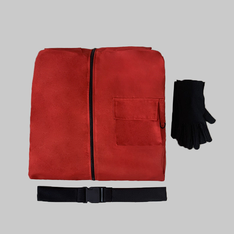 Red Guard Costume Adult Party Carnival Cosplay Outfit Set