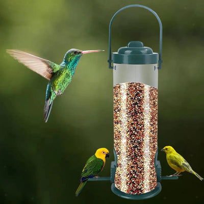 Squirrel-Proof Bird Feeder Hanging Hummingbird Water Feeder Tool