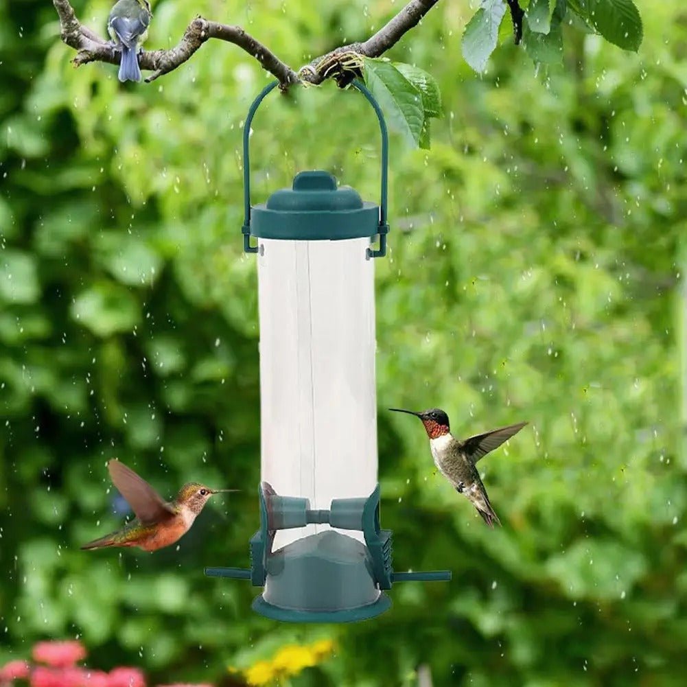 Squirrel-Proof Bird Feeder Hanging Hummingbird Water Feeder Tool