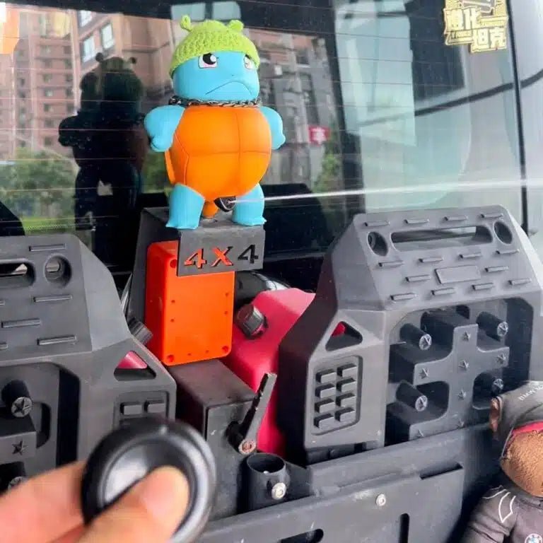 Squirtle Car Sprayer Pokemon Anime Toy Car Accessories