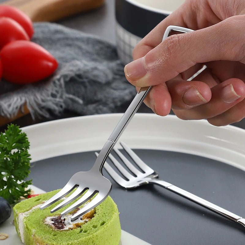 Stainless Steel Shovel Spoon Set For Coffee Tea Fruit Dessert Use