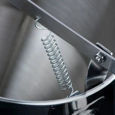Stainless Steel Takoyaki Maker With Funnel Dispenser And Holder