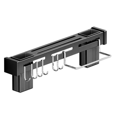 Stainless Steel Knife Holder Wall Mounted Kitchen Storage Rack Space Saving