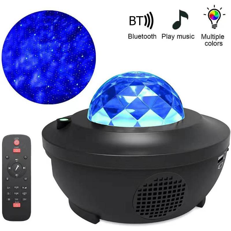 Starry Sky Projector With Bluetooth Speaker For Home Decor