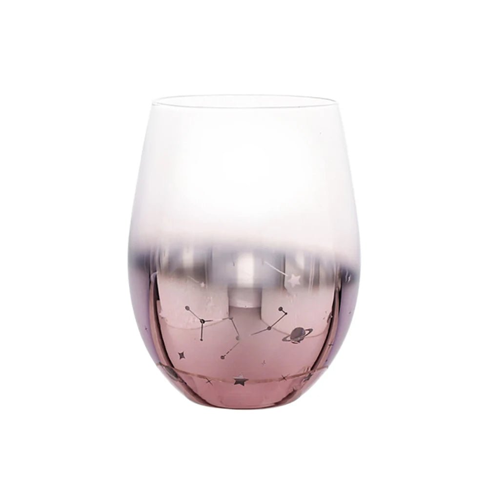 Starry Sky Glass Colorful Lead-Free Cocktail Beverage Cup